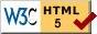 Valid HTML 5!